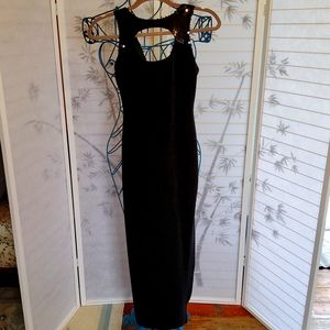 Karen Lucas Collection black evening dress